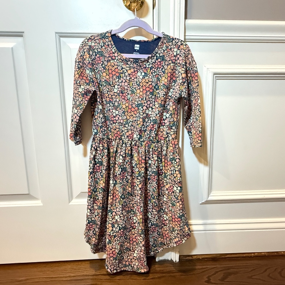 Girls Floral Tea Collection Dress